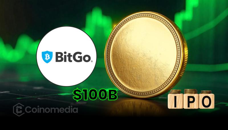 BitGo IPO announcement with $100B in crypto assets under custody