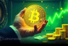 Bitcoin price chart showing breakout zone near 119.6K resistance