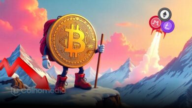 Chart showing Bitcoin dominance overbought before altcoin season