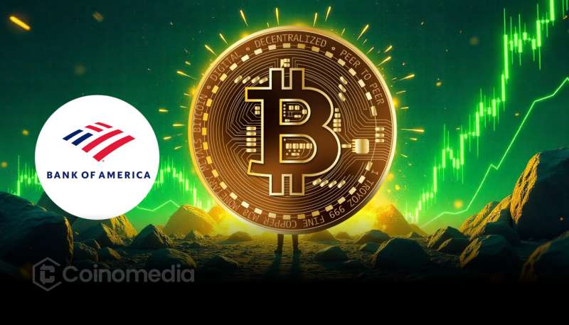 Bank of America report highlighting Bitcoin as 2025's top currency