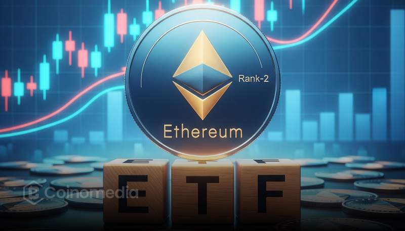 Ethereum ETF Ranks 2 in Weekly Inflows Globally
