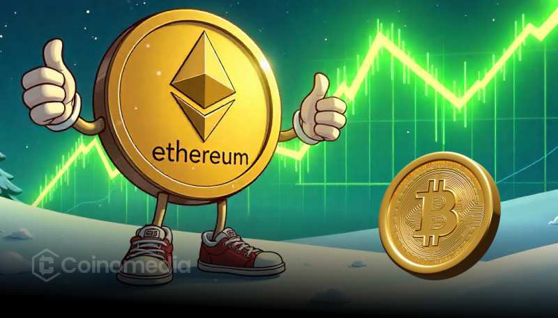 Ethereum perp volume dominance surpasses Bitcoin in 2025 trading data.