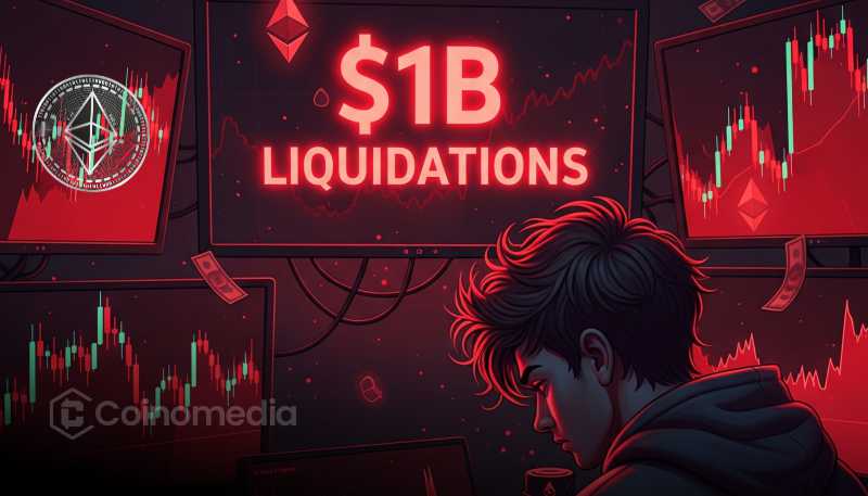 Ethereum chart approaching $4K with liquidation levels marked