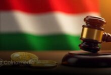 Visual showing Hungary’s crackdown on unauthorized crypto trading