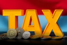 Chart showing Indonesia crypto tax hike for domestic and overseas exchanges
