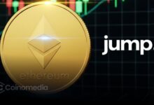 Jump Crypto stETH to ETH swap transaction July 2025