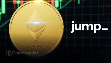 Jump Crypto stETH to ETH swap transaction July 2025