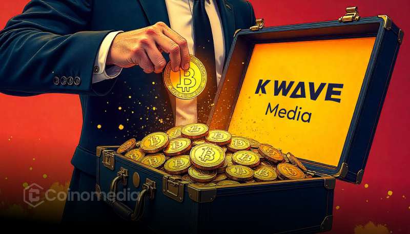 K Wave Media Bitcoin treasury strategy investment plan