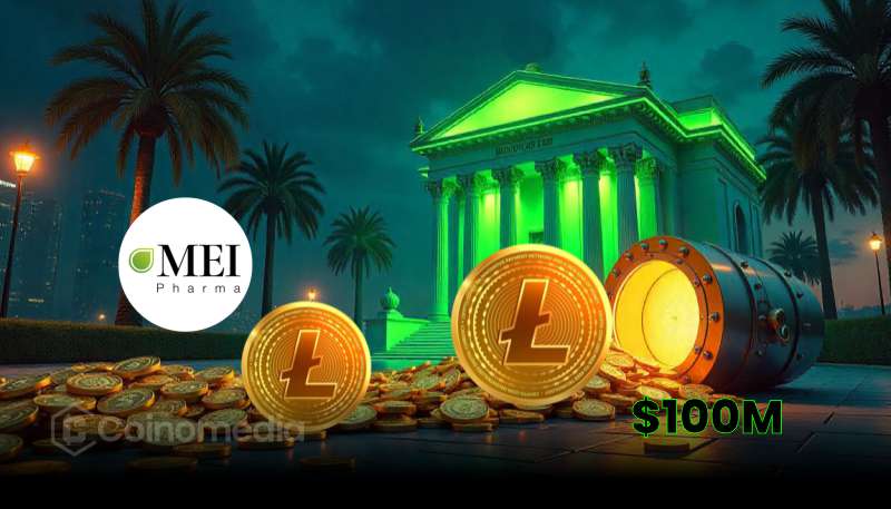 MEI Pharma Litecoin treasury strategy announcement with Charlie Lee