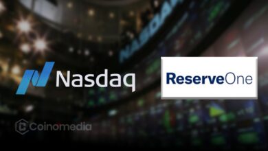 ReserveOne Nasdaq Listing announcement with crypto assets