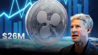 Chris Larsen XRP transfer to Coinbase as XRP price surges