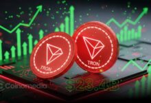 Daily TRON USDT transfer volume hits $23.4 billion.
