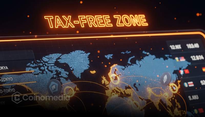 Tax-free crypto gains destinations in 2025