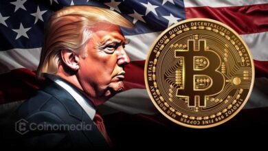 American Bitcoin Corp logo with Bitcoin coins