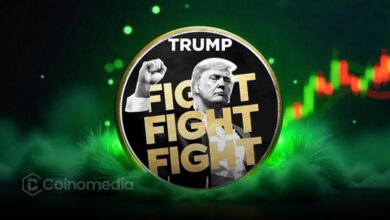 Chart showing $324M in trading fees generated by Trump memecoin.