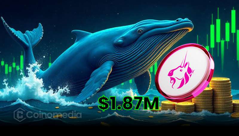 Whale 0x4B0d sells UNI tokens for $1.87M profit