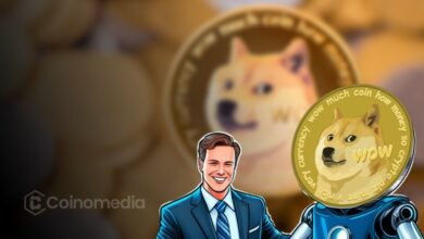 Dogecoin price prediction chart showing potential 800% surge