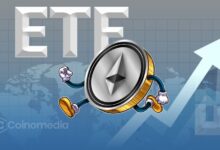 Spot Ethereum ETF trading volume chart showing $3.1B in daily volume led by BlackRock