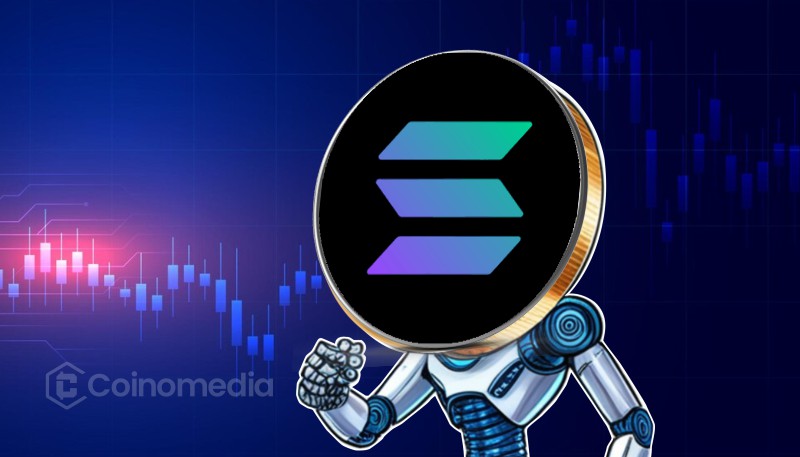 Graph showing monthly count of new tokens launched on Solana, highlighting 1.25M in June and a 10.5% drop from May