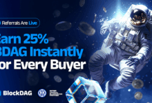 BlockDAG’s Referral Program with 25% Bonus Outshines Binance Coin Rally & Stellar Technical Setup