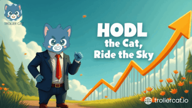 Best cryptos for beginners Troller Cat presale, Troller Cat Stage 15 Left Shark Moment, Meme coin staking vs trading strategy, Troller Cat ROI projection 2025, Fartcoin price drop latest update, Floki meme coin price analysis, High APY staking meme coins, Troller Cat vs Fartcoin vs Floki, Meme coin presale growth trends, How to join Troller Cat referral program.