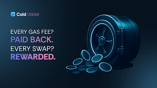 Here’s How Cold Wallet Pays Users for On-Chain Activity With Up to 100% Cashback