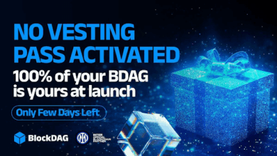 BlockDAG’s $343M Rise & NO VESTING PASS With 100% Coin Unlock Beat AAVE & Ondo Moves