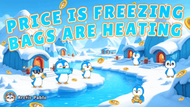 Act Fast: Arctic Pablo Coin At $0.00057 Ends This Week—$0.008 Listing Coming, While Pudgy Penguins And Official Melania Move Boldly