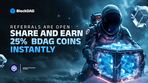 Kaspa Price Surges, HYPE Stalls, & BlockDAG Gains Momentum with 25% Referral Program as Presale Hits $340M