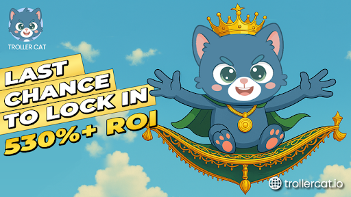 Troller Cat meme coin presale Stage 13, Best meme coin presale to buy now 2025, Troller Cat staking 69% APY, Turbo meme coin daily chart, Bonk token 12% rally, TCAT presale $25K investment ROI, Deflationary meme coin model, Ethereum-based meme coin project, Turbo coin market sentiment, Bonk vs Turbo vs Troller Cat comparison.