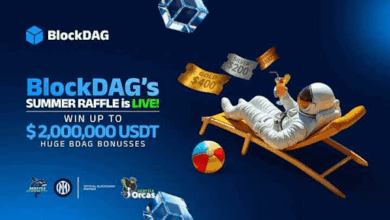 BlockDAG Drops $2M Summer Raffle as Presale Hits $333M! BNB & DOGE Signal Bullish Momentum