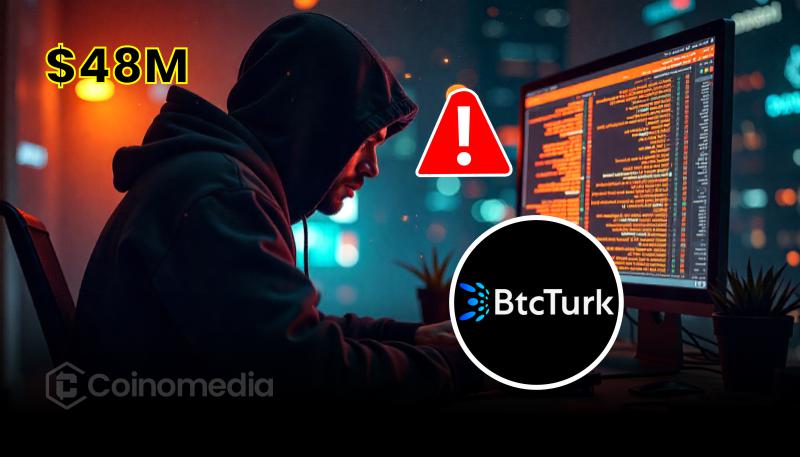 Crypto wallets flagged for $48M suspicious activity linked to BtcTurk across multiple chains