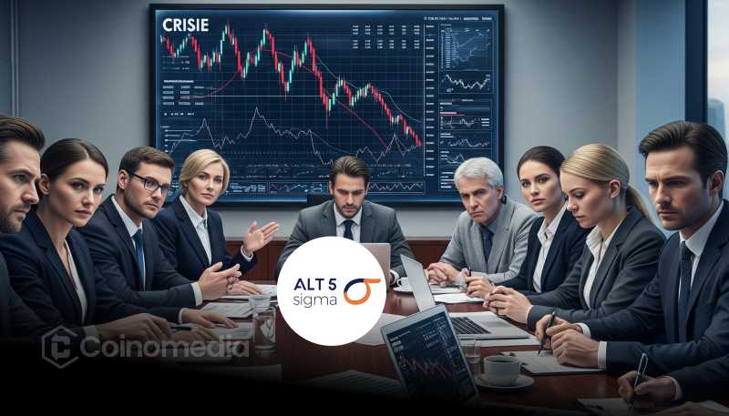 ALT5 Sigma logo with “SEC Investigation Rumors Denied” text overlay