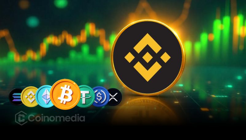 Binance Netflow Heatmap showing altcoin trends on Binance