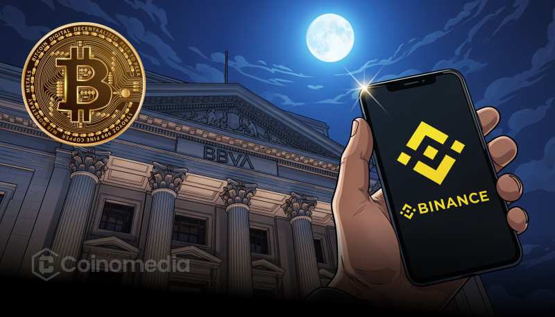 BBVA bank building representing Bitcoin custody partnership