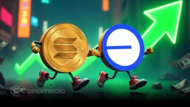 Graph showing Base daily token launches surpassing Solana