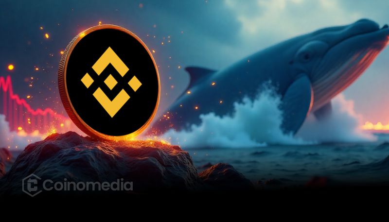 Binance inflows data showing whale dominance with rising BTC deposits