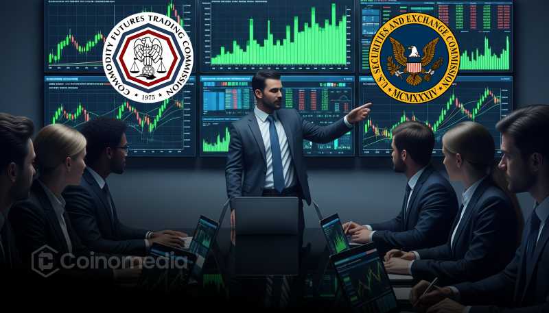 Officials from CFTC and SEC discussing the launch of the crypto sprint initiative