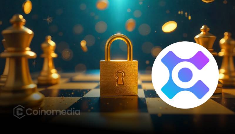 Infographic showing $CONX leading $275M token unlocks with $58.83M on Aug 15