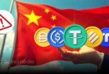 China stablecoin ban enforcement by financial regulators