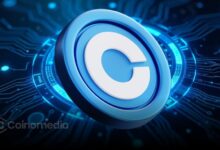 Coinbase logo with $2 billion convertible notes announcement