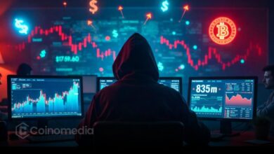 illustration showing crypto phishing scam warning