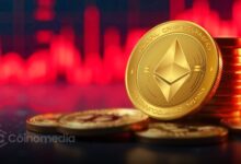 Ethereum price drop chart showing $4,000 breakdown and potential $3,500 support