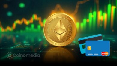 Ethereum market cap surpasses Mastercard global asset ranking