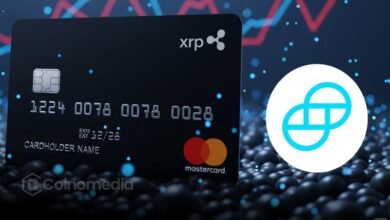 Gemini XRP Credit Card offering crypto cashback rewards