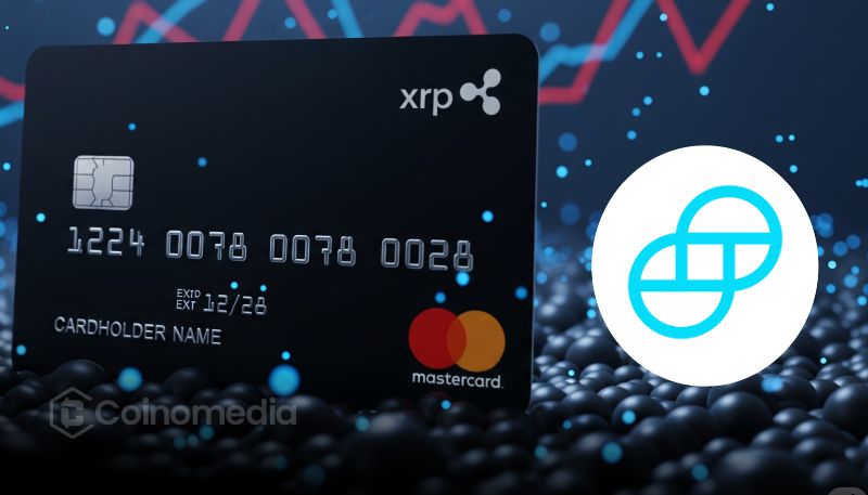 Gemini XRP Credit Card offering crypto cashback rewards