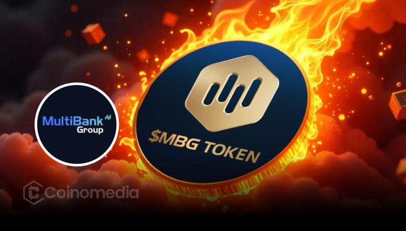 MBG Buyback and Burn illustration showing token reduction for stability