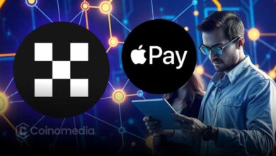OKX Apple Pay integration for crypto purchases