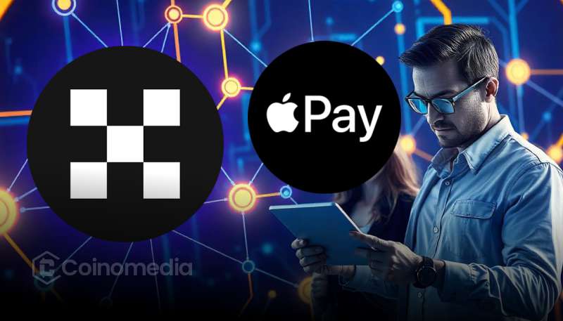 OKX Apple Pay integration for crypto purchases