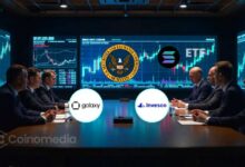 Invesco Galaxy spot Solana ETF filing SEC review